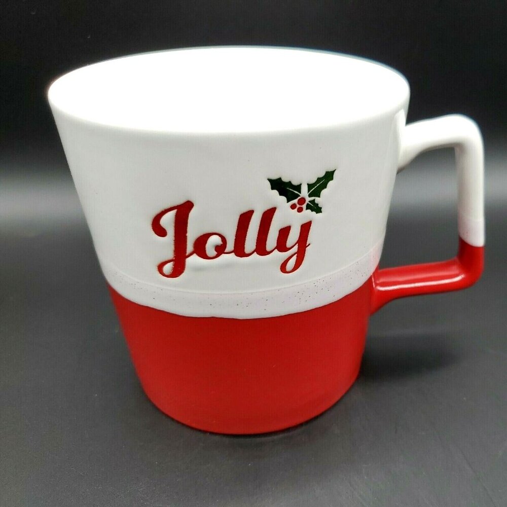 10 Strawberry Street Christmas Mug "Jolly" - Picture 8 of 11